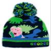 Peppa Pig George Hat And Mittens Kids Knitted Winter Beanie Gloves view 4