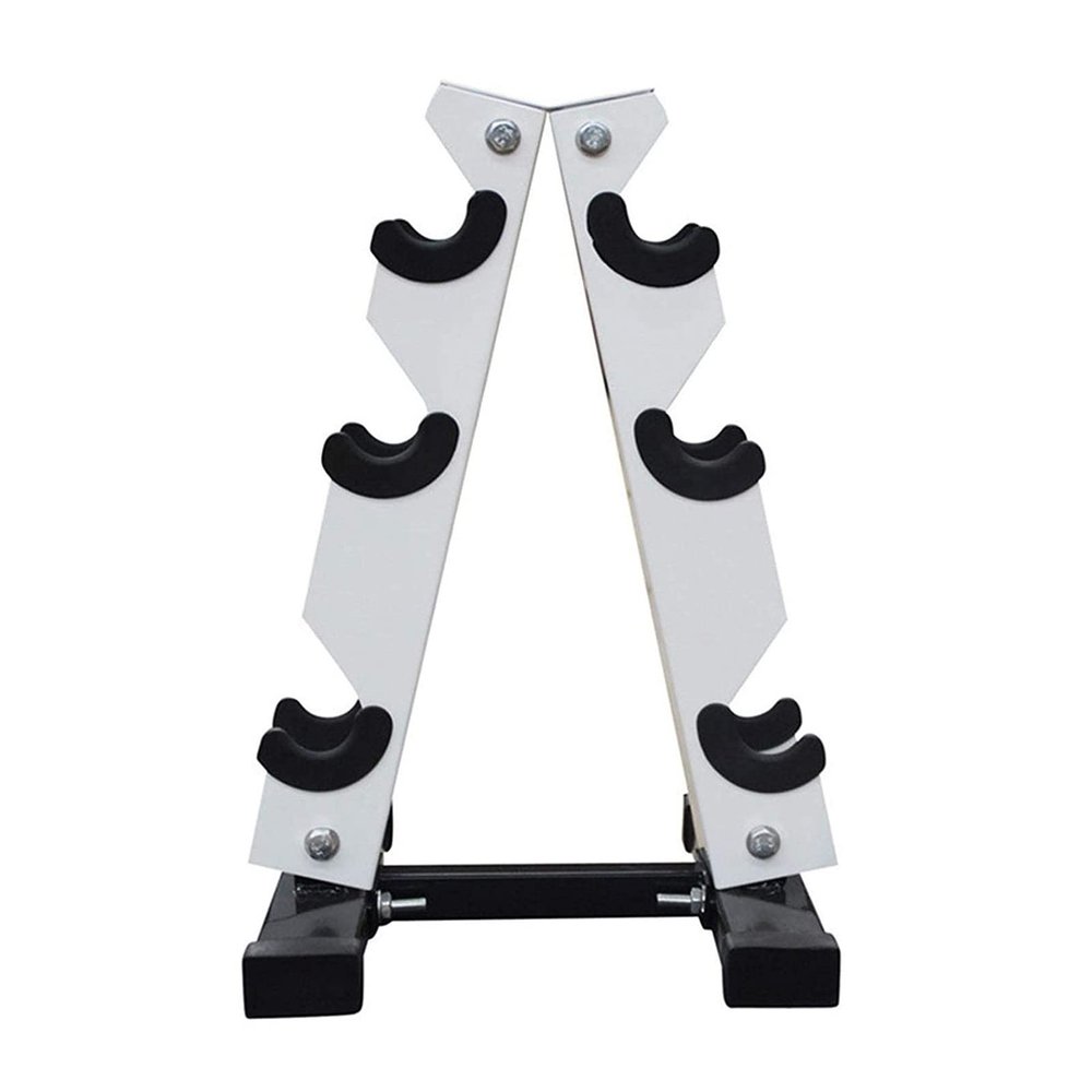 BELUND Dumbbell Racks Steel Dumbbell Storage Stand 3/4 Tier Weight Rack for Dumbbells Weight Stand A-Frame Dumbbell Rack Stand (Size : 3tiers)
