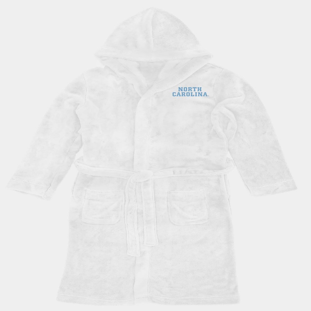 Northwest NCAA Hooded Silk Touch Robe, 26" x 47" UNC Tar Heels