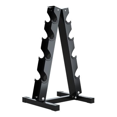 BELUND Dumbbell Rack, Weight Rack for Dumbbells Compact A-Frame Home Gym Space Saver (150/480/570/800 LBS Weight Capacity (Stand Only) (Size : 4tiers)