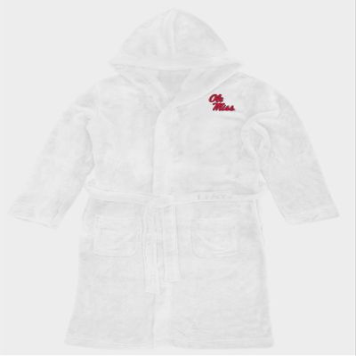 Northwest NCAA Hooded Silk Touch Robe, 26" x 47" Mississippi Rebels