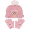 Paw Patrol Hat And Gloves Kids Girls Pink Knitted Winter Beanie view 1