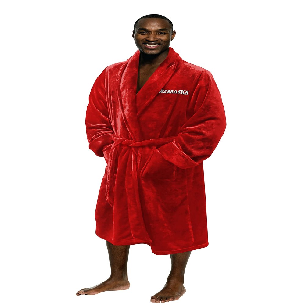 Northwest NCAA Silk Touch Bath Robe, 26" x 47" Nebraska Cornhuskers