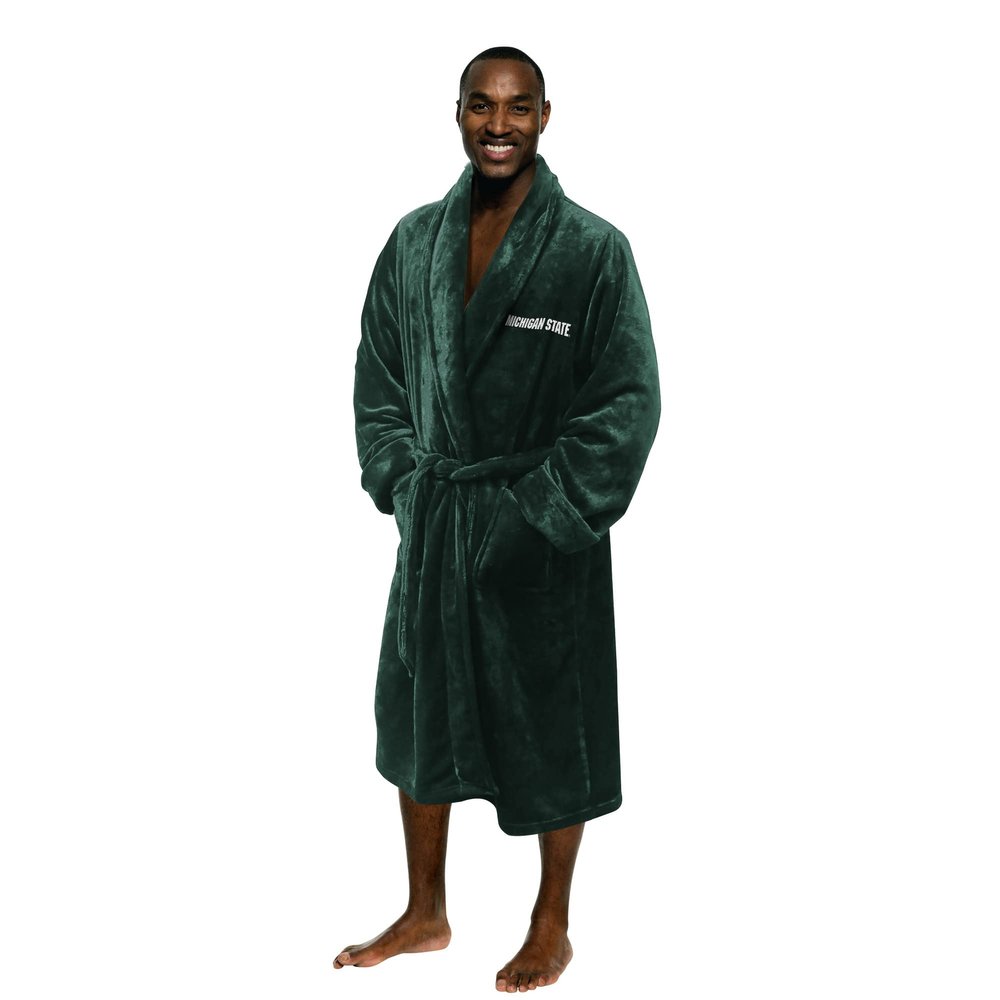 Northwest NCAA Silk Touch Bath Robe, 26" x 47" Michigan State Spartans