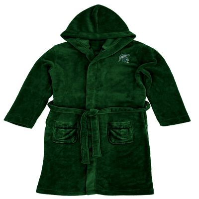 Northwest NCAA Hooded Silk Touch Robe, 26" x 47" Michigan State Spartans