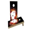 4 Card Stud Poker Custom Cornhole Board Game Set