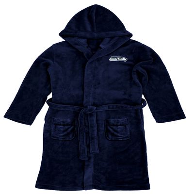 Northwest NFL Hooded Silk Touch Robe, 26 Inch x 47 Inch Seattle Seahawks, One size