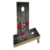 Wood Slate State Flag & Map (Tennessee) Custom Cornhole Board Game Set view 1