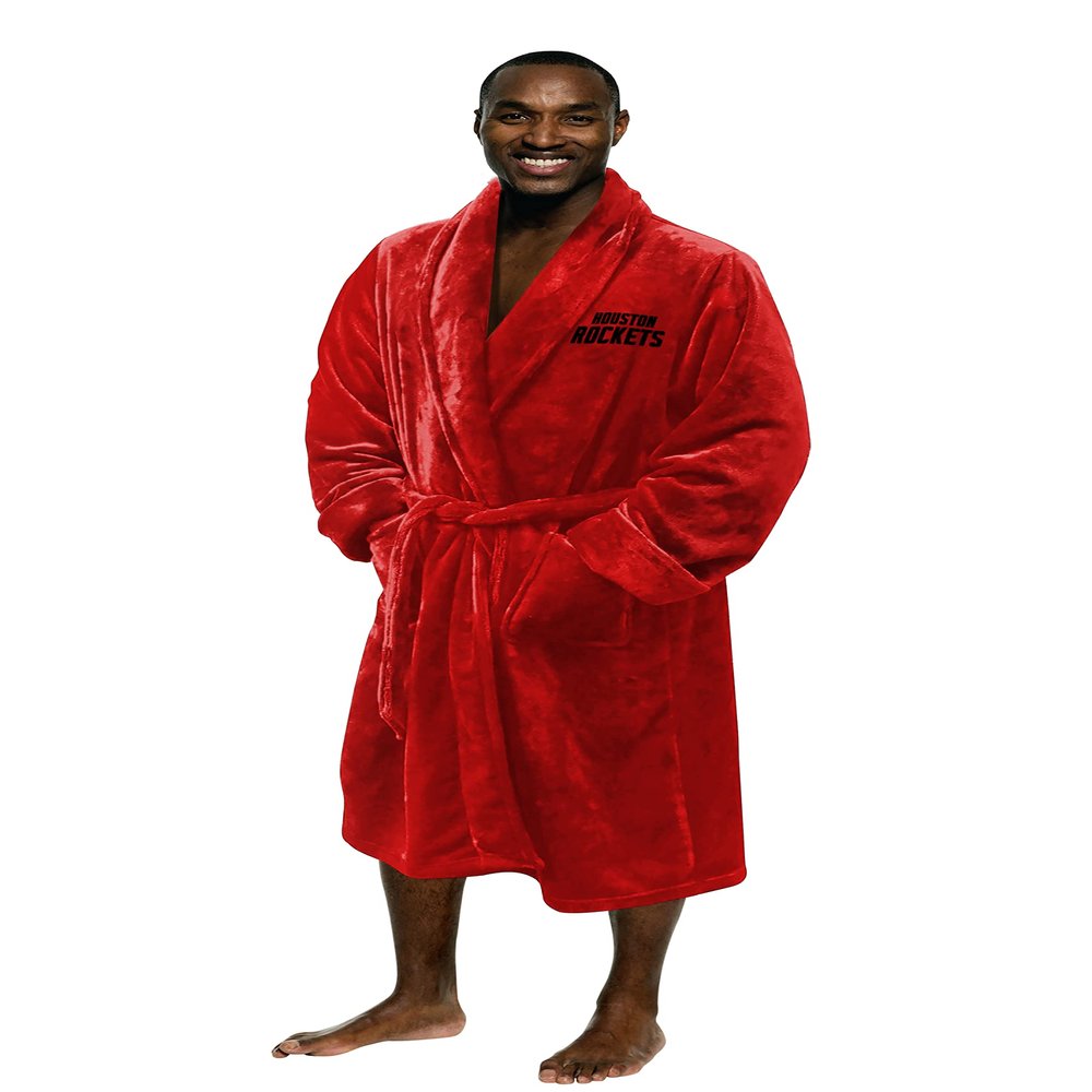 NORTHWEST NBA Silk Touch Bath Robe, 26" x 47" Houston Rockets
