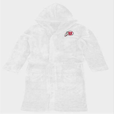NORTHWEST NCAA Hooded Silk Touch Robe, 26" x 47" Utah Utes