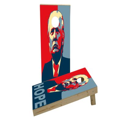 Trump Hope Custom Cornhole Board Game Set