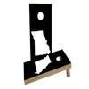 Black Missouri Theme Custom Cornhole Board Game Set view 1