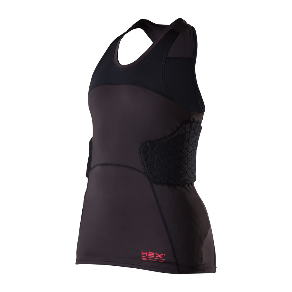 McDavid Wm's HEX 3-Pad Tank Black L