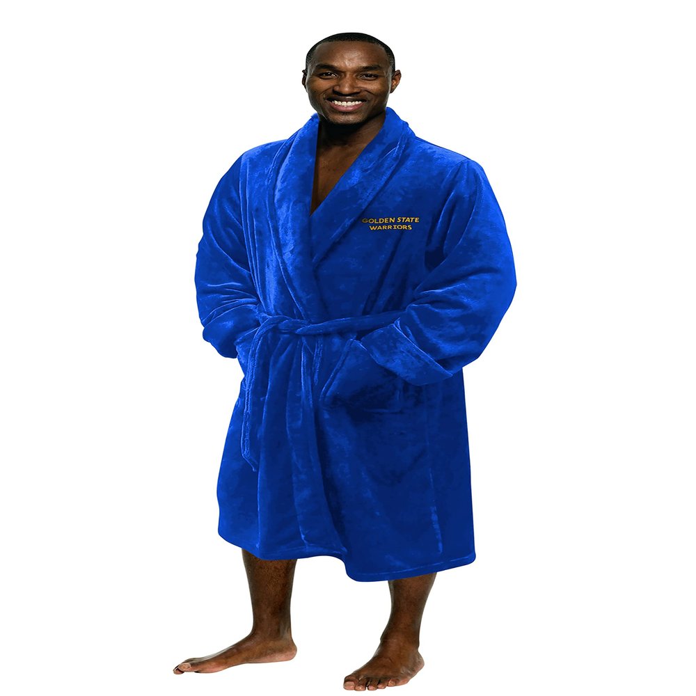 NORTHWEST NBA Silk Touch Bath Robe, 26" x 47" Golden State Warriors