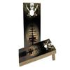 Pirate Ship on The Ocean in The Moonlight Custom Cornhole Board Game Set view 1