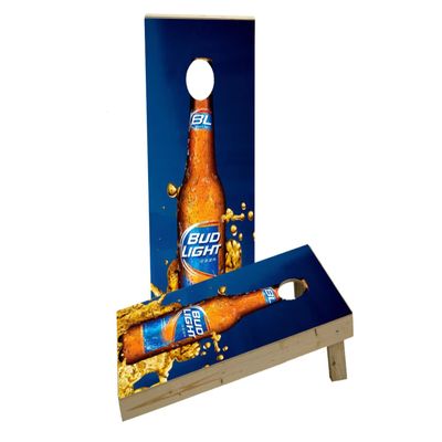 Bud Light Custom Cornhole Board Game Set