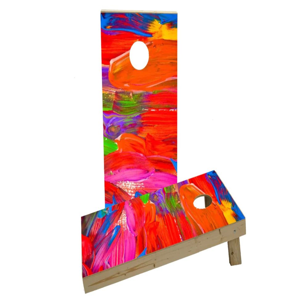 Paint Custom Cornhole Board Game Set
