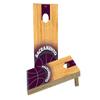 Basketball Sacremento Custom Cornhole Board Game Set view 1