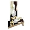 Wedding Gold Rings Custom Cornhole Board Game Set view 1