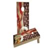 Weathered Woodslatt American Bald Eagle Custom Cornhole Board Game Set view 1