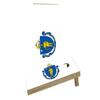 Massachusetts State Flag Custom Cornhole Board Game Set view 1