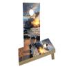 Beach Sunset Custom Cornhole Board Game Set view 1