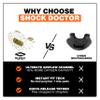 Shock Doctor Football Lip Guard Mouthpiece with Strap  Breathable, Wide Opening  Adult & Youth OSFA view 4
