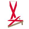 Alabama State Flag Custom Cornhole Board Game Set view 1