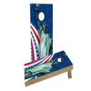 America Theme #1 Custom Cornhole Board Game Set view 1