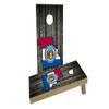 Wood Slate State Flag & Map (Missouri) Custom Cornhole Board Game Set view 1