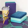 Rico Industries NFL Football Minnesota Vikings 24oz Acrylic Tumbler with Hinged Lid view 3