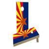 Arizona State Flag Custom Cornhole Board Game Set view 1