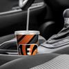 Rico Industries NFL Football Cincinnati Bengals NFL Football Team 16oz Clear Tumbler W/Straw view 4