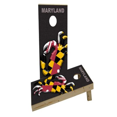 Maryland Crab Flag Custom Cornhole Board Game Set