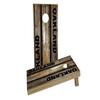 Woodslat Worn Oakland Football Custom Cornhole Board Game Set view 1