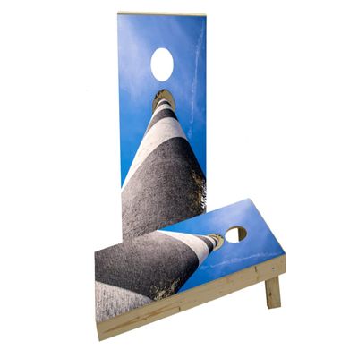 St. Augustine Lighthouse Custom Cornhole Board Game Set