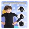 REALON Kids Wetsuit Top Jacket for Toddlers Boys Girls 3mm Neoprene Long Sleeve Front Zipper Thermal Wet Suits Keep Warm Swimwear for Surfing Swimming Surfing Boating view 2