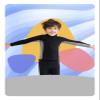 REALON Kids Wetsuit Top Jacket for Toddlers Boys Girls 3mm Neoprene Long Sleeve Front Zipper Thermal Wet Suits Keep Warm Swimwear for Surfing Swimming Surfing Boating view 4