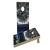 Dallas Football Themed Custom Cornhole Board Game Set view 1
