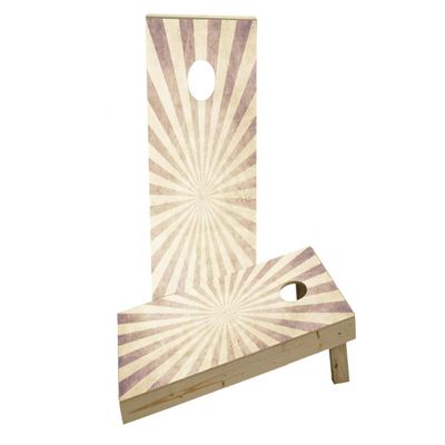 Sunburst Custom Cornhole Board Game Set