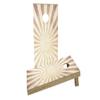 Sunburst Custom Cornhole Board Game Set view 1