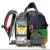 One Mfg Supremely Hot Tuning Kit- Snowboard/Skiing Hot Wax Iron + Tuning Equipment with Instructions. Iron, Wax, Edger, File, Scraper, Stone, Universal Conditions Wax. Custom-Carrying Bag. USA view 1