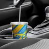 Rico Industries NFL Football Los Angeles Chargers NFL Football Team 16oz Clear Tumbler W/Straw view 4
