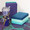 Rico Industries NFL Football Baltimore Ravens 24oz Acrylic Tumbler with Hinged Lid view 3