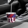 Rico Industries NFL Football New York Giants NFL Football Team 16oz Clear Tumbler W/Straw view 4
