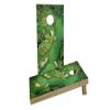 Golf Course Flyover Custom Cornhole Board Game Set view 1