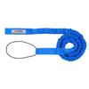 TowWhee - Winter/All-Season Connect Strap Bike Bungee Tow Rope for Bikes, E-Bikes,Skiing | MTB & Cycling Stretch Pull Strap (Winter/All Season Blue Connect Strap) - Made in The USA view 1