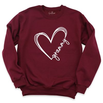 Grammy Shirt Sweatshirt, Grandma Gift T-Shirt, Grandmother Shirt, New Mom Sweatshirt, Mothers Day Gift, Nana Shirt, Grandma Tshirt, Gift For Grandma, Gifts For Mom, Grammy Valentines Day Gift Tee