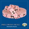 Country Brook Design - Pink and Brown Argyle Photo Quality Polyester (1 Inch, 50 Yards) view 2