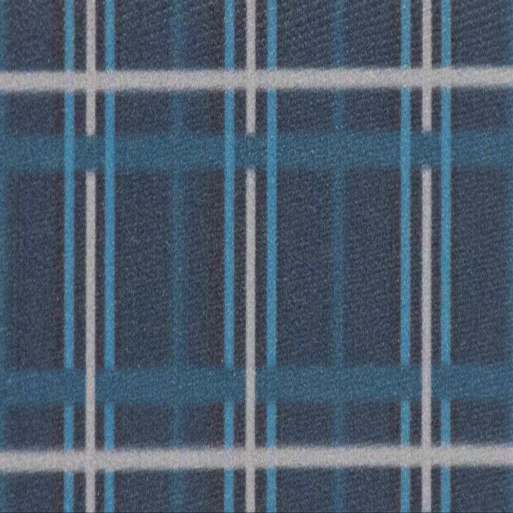 Country Brook Design - Navy Plaid Photo Quality Polyester (1 Inch, 50 Yards)